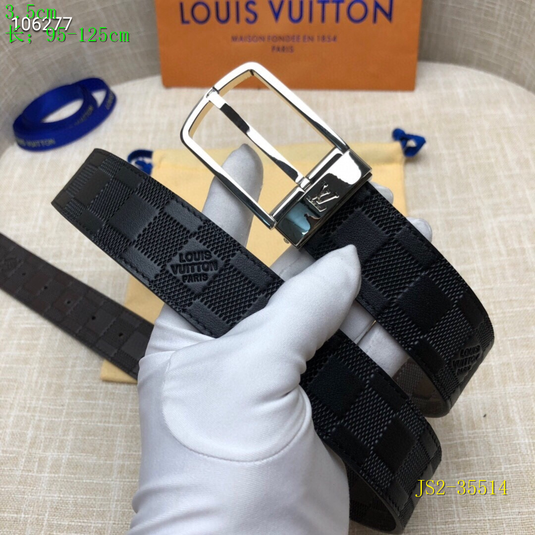 LV Belts 3.5 cm Width 047